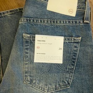NWT AG Adriano Goldschmied Midrise Slimfit 28 Jean